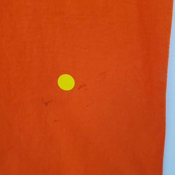 Halloween Skeleton Orange Graphic T Shirt Size XL I'm Here For The Boos - Picture 5 of 7